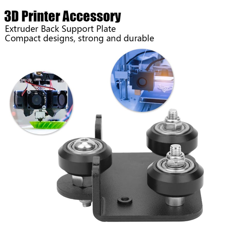 3D Printer Extruder Back Support Plate with Pulley Accessories Compatible with CR 10S CR 10 - Image 3