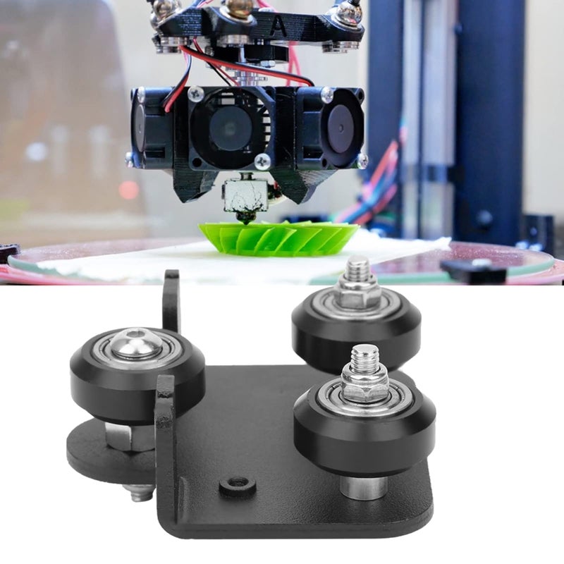 3D Printer Extruder Back Support Plate with Pulley Accessories Compatible with CR 10S CR 10 - Image 4
