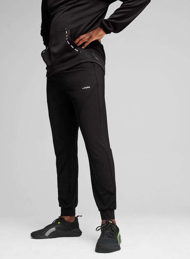 PUMA Polyspan Logo Print Joggers - Image 1