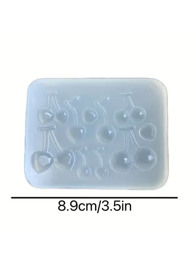 Silica Gel Reusable Molds for Keychains Jewelry Making and Home Decor Cherry Blossom Stone Design - Image 4
