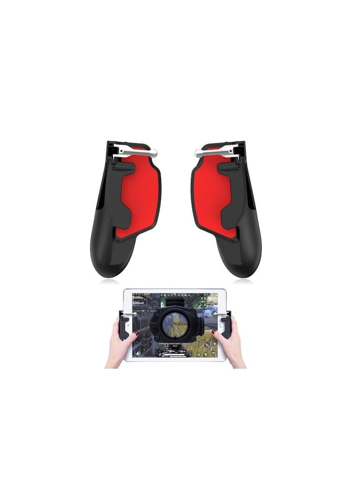 AMERTEER Game Controller - Mobile Joystick with Auto High Frequency Tap, Six Finger Gamepad with Aim Button  - Image 1