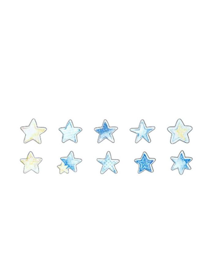 خيشة 10 تصاميم الحرف الرومانسية سكرابوكينغ ورقة لاصقة الديكور - Image 1