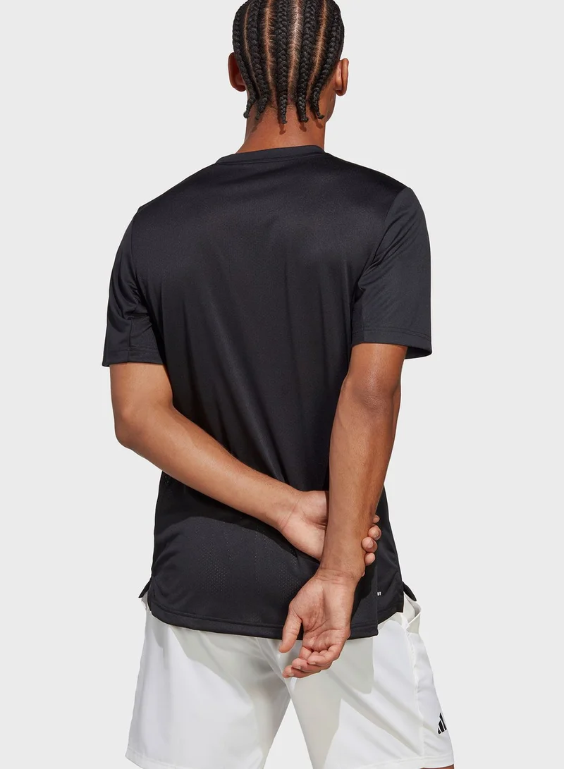 adidas تيشيرت كلوب أساسي