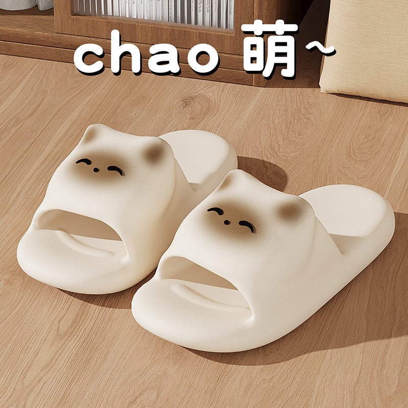 Cartoon Couple Sandals for Women Summer Home Indoor Soft-Soled Slippers Non-Slip Eva Slippers for Men - Image 3
