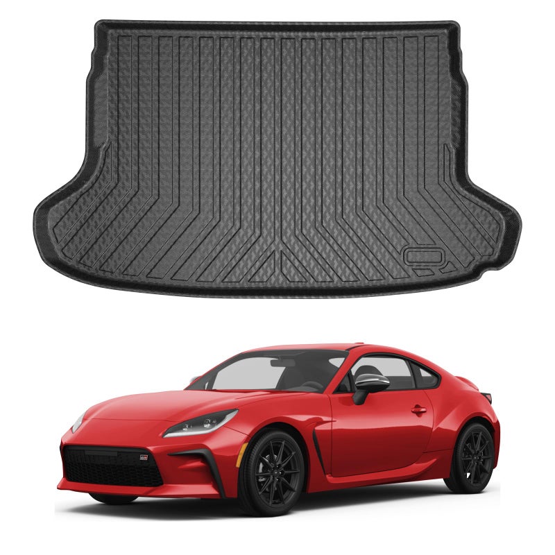 Mixsuper Cargo Liner for 20222025 Toyota GR86  Subaru BRZ All Weather Cargo Mat Rear Trunk Liner Tray Black