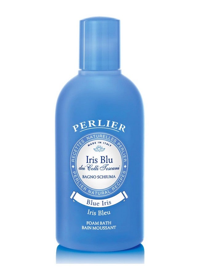 Perlier Blue Iris Foam Bath - Natural & Calming Aromatherapy Bubble Bath For Women And Men - Rich Foaming Formula Provides Deep Moisturization And Hydration For All Skin Types (16.9 Fluid Oz.) - Image 1