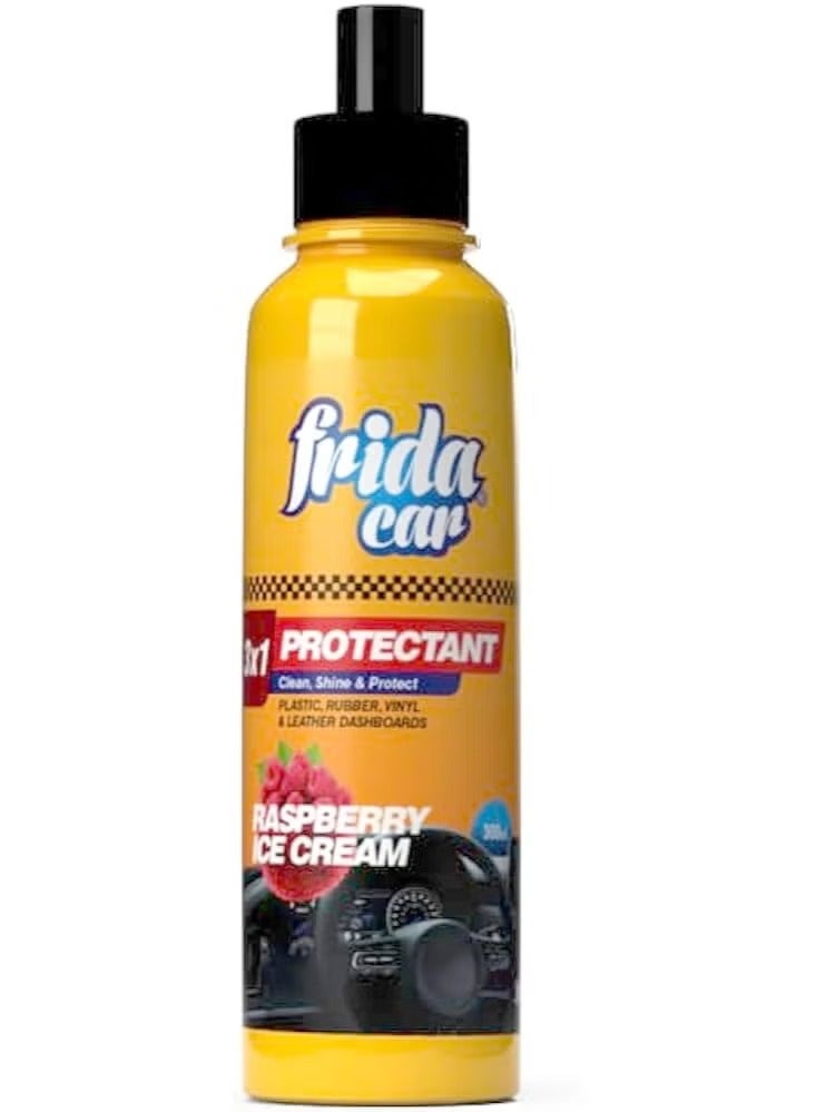 Frida 3 in 1 Car Protectant, Raspberry Icecream - 300 ml