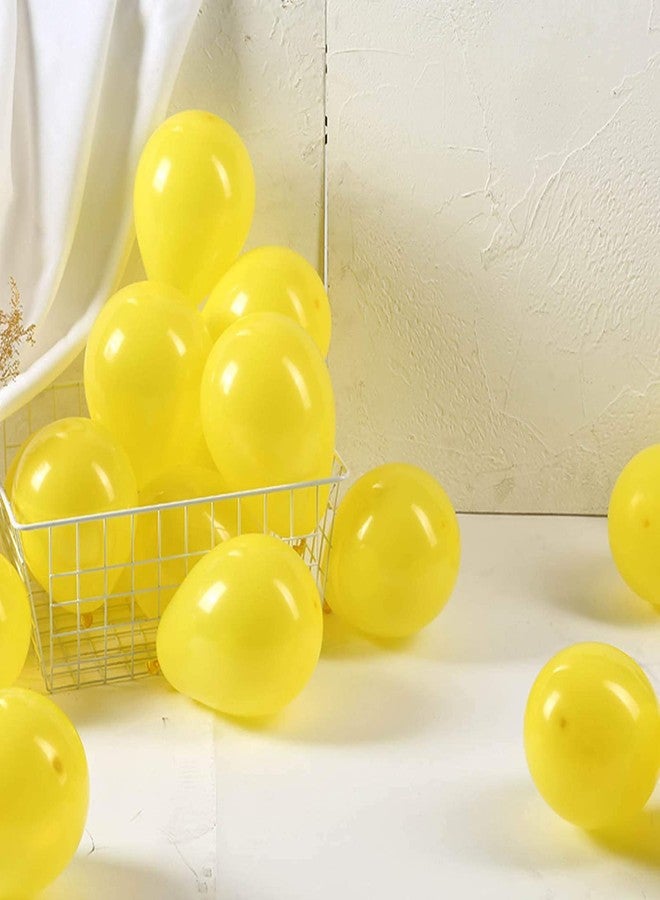 Flyloons Yellow White Balloons Pack of 50 for birthday decoration items also suitable for Anniversary, Wedding, Celebration, Party - Image 4