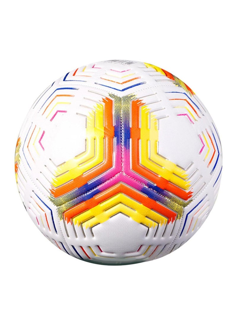 VIO Soccer Ball Size 5 PU Leather Professional Ball with Thermal Bonding for Training Games Official Match Football for Indoor Outdoor Play Birthday Gift Party Favors Assorted Colors  - Image 2