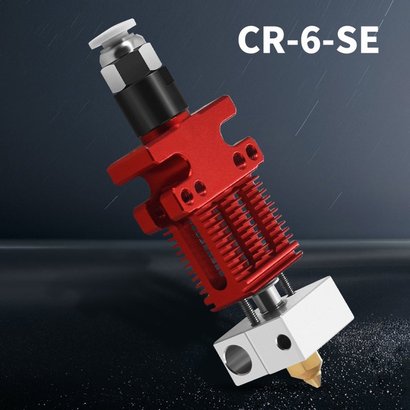 3D Printer Extruder Hotend Kit: Pre-Assembled, Excellent Cooling Design - Enhanced Heating Block Stability, PTFE Tube Friendly for Creality CR-6 SE 3D Printer, DIY Printing & Maintenance - Image 2