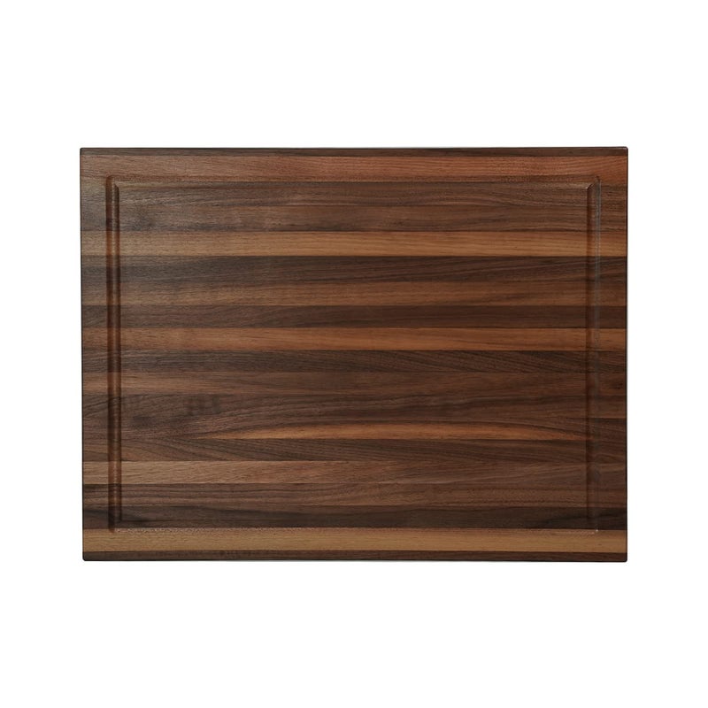 CONSDAN Walnut Cutting Board for Kitchen, USA Grown Hardwood, 20 x 15, with Invisible Inner Handle, Prefinished with Food-Grade Oil, Suitable for Kitchen Edge Grain, 1-1/2" Thick - Image 5