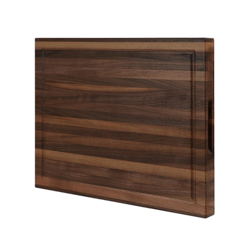 CONSDAN Walnut Cutting Board for Kitchen, USA Grown Hardwood, 20 x 15, with Invisible Inner Handle, Prefinished with Food-Grade Oil, Suitable for Kitchen Edge Grain, 1-1/2" Thick - Image 1