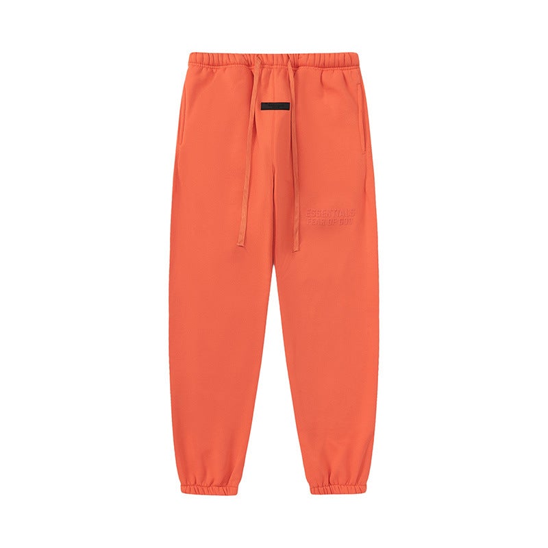 Fashion Brand Fear Of God Essentials Logo Letter Printing Casual Leg-Toe Pants - Image 5