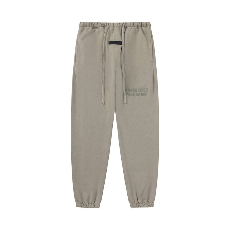 Fashion Brand Fear Of God Essentials Logo Letter Printing Casual Leg-Toe Pants - Image 1