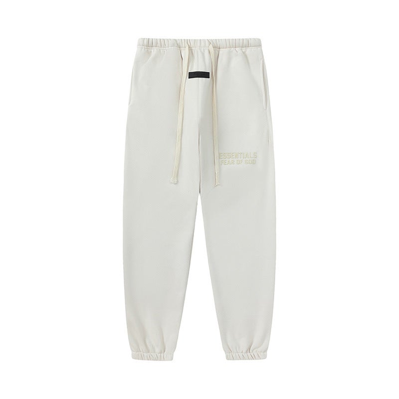 Fashion Brand Fear Of God Essentials Logo Letter Printing Casual Leg-Toe Pants - Image 3