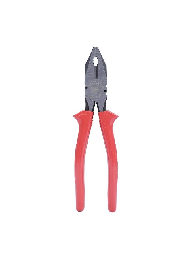 TAPARIA Insulated Lineman Combination Cutting Piler 210 MM / 8" (Silver / Orange) - Image 1