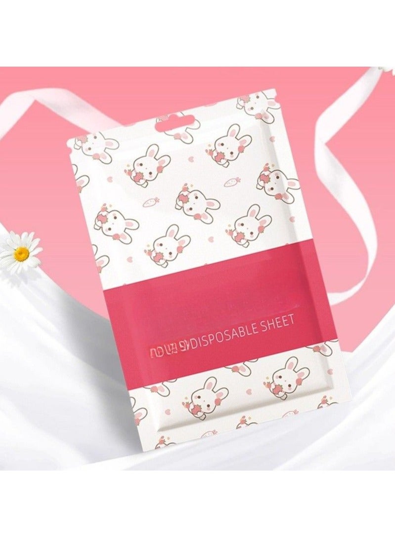 Travel Disposable Bedding Set, Complete 3-Piece Plastic-Free Bed Cover with Pillow Protectors, Single-Use Travel Sheets for Hotels, Hostels, and Emergency Housing - Image 1