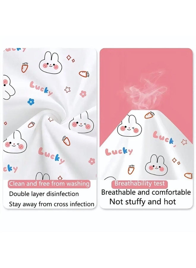 Travel Disposable Bedding Set, Complete 3-Piece Plastic-Free Bed Cover with Pillow Protectors, Single-Use Travel Sheets for Hotels, Hostels, and Emergency Housing - Image 2