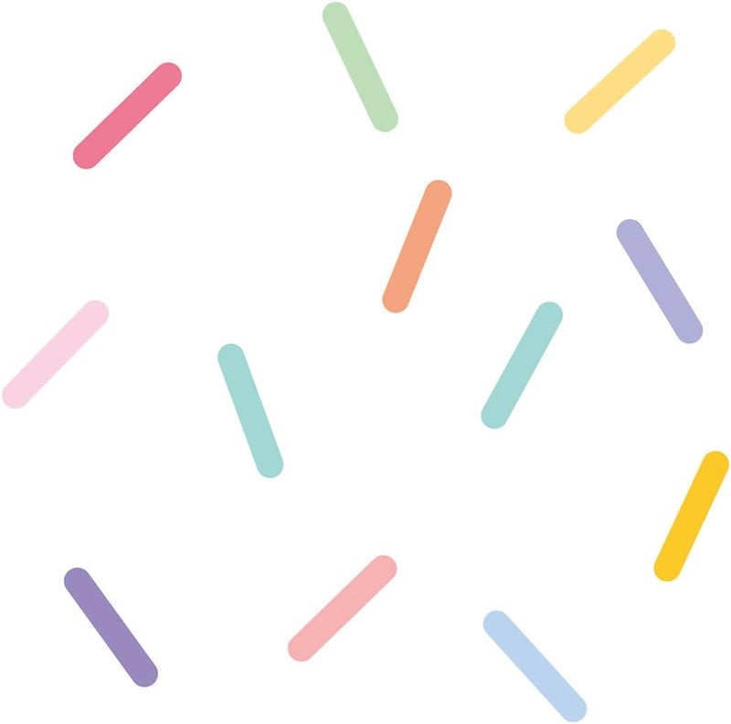 CELAENO Confetti Strip Wall Decals for Kids Room Removable Colorful Sprinkle Wall Stickers for Playroom Nursery Boys Girls Bedroom Wall Decorations - Image 5