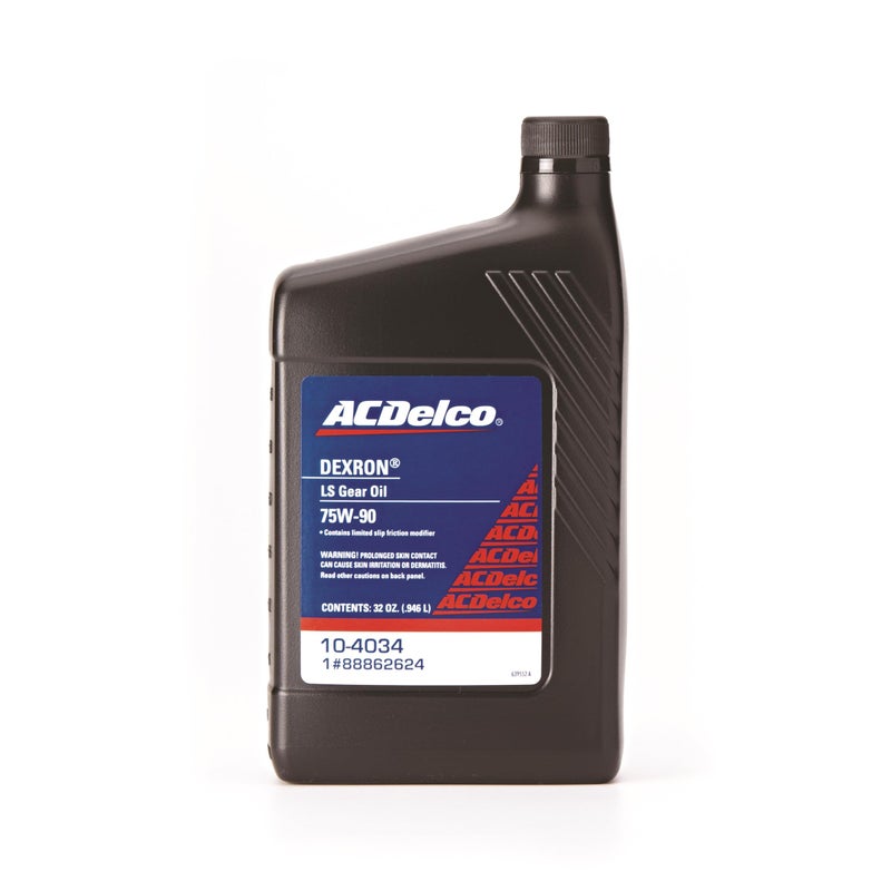 ACDelco GM Original Equipment 10-4034 (88862624) Dexron LS 75W-90 Gear Oil - 32 oz - Image 1