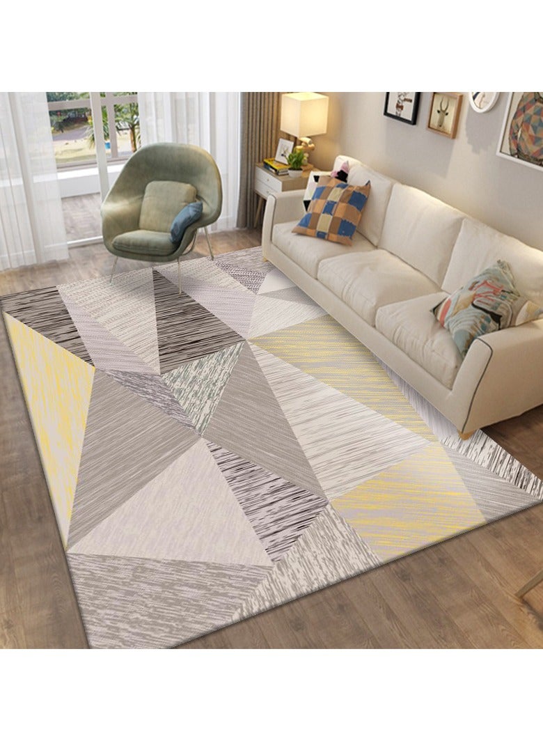 Squality Polyester Fiber Machine Washable Minimalist Style Carpet