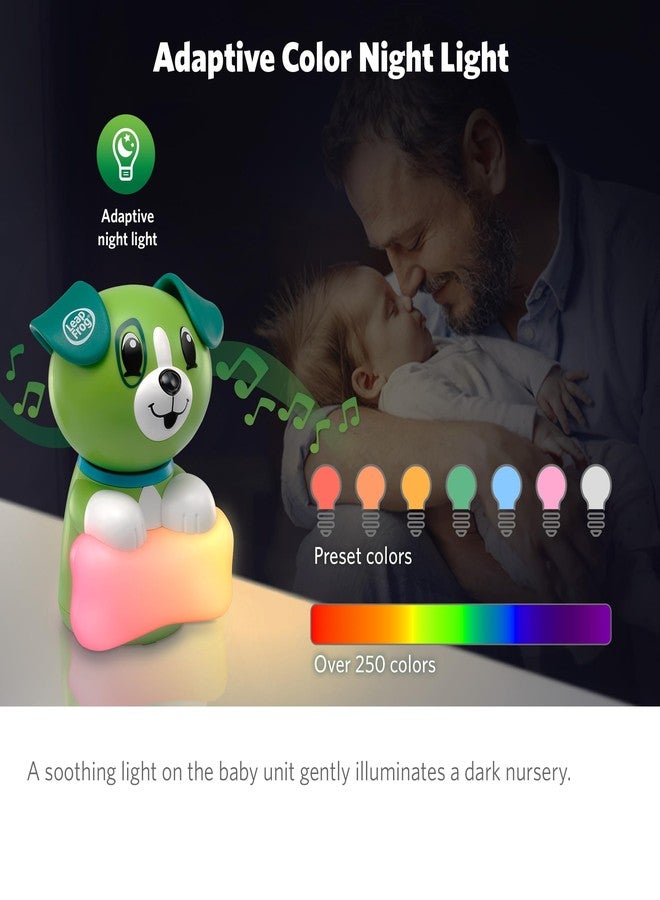 LeapFrog Scout LF2911 Baby Monitor Camera, WiFi Remote Access, 1080p HD 360 ° Pan & Tilt Smart Camera, 2-Way Audio Talk, Night Light, Night Vision, Soothing Sounds, Temp. & Humidity Sensor - Image 4