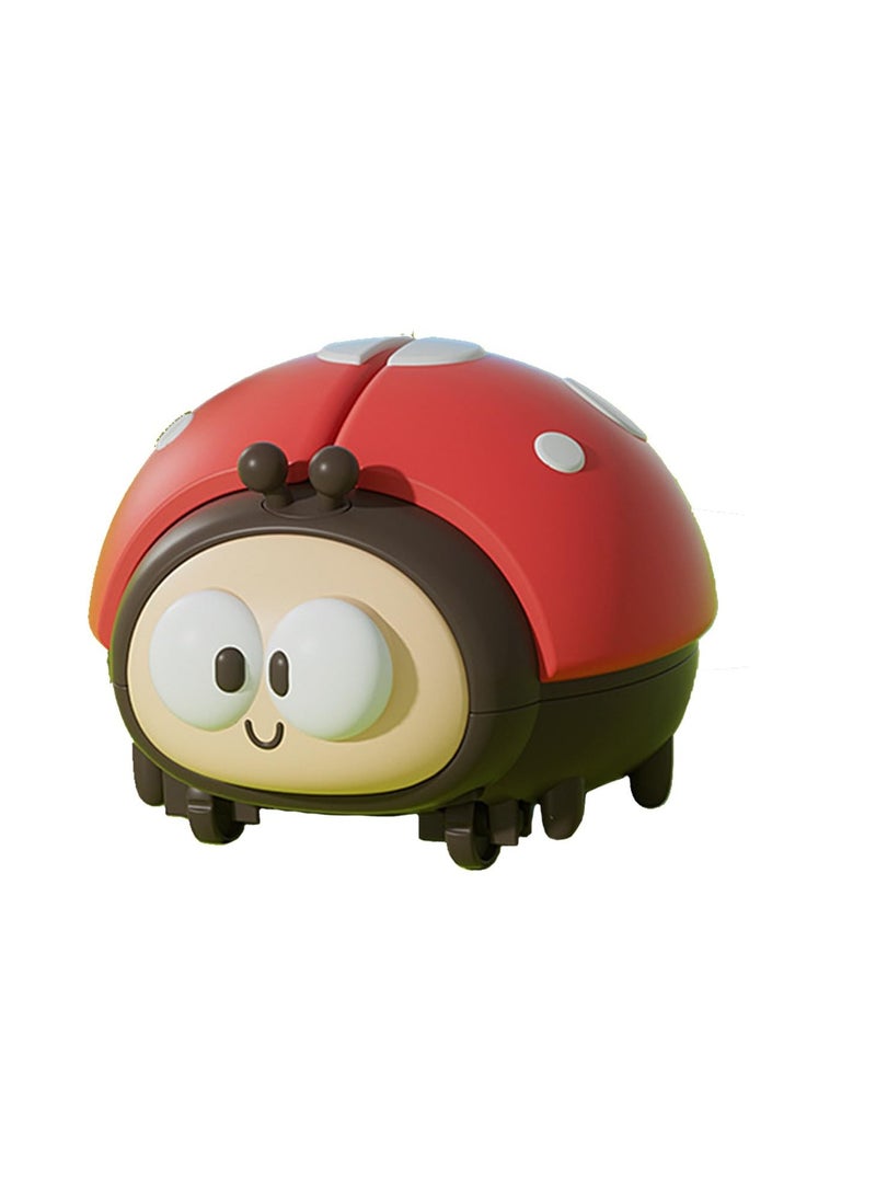 Excefore Children's Ladybug Hover Ball Toy, Sensory Flying Orb Ball Toys, Interactive Floating Ball Toy, Fine Motor Skills Toy for Kids, Educational Ball Blowing Toy, Montessori Toys Educational Toys - Image 1