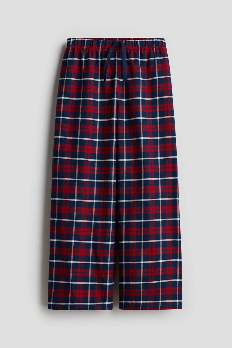 H&M Cotton poplin trousers