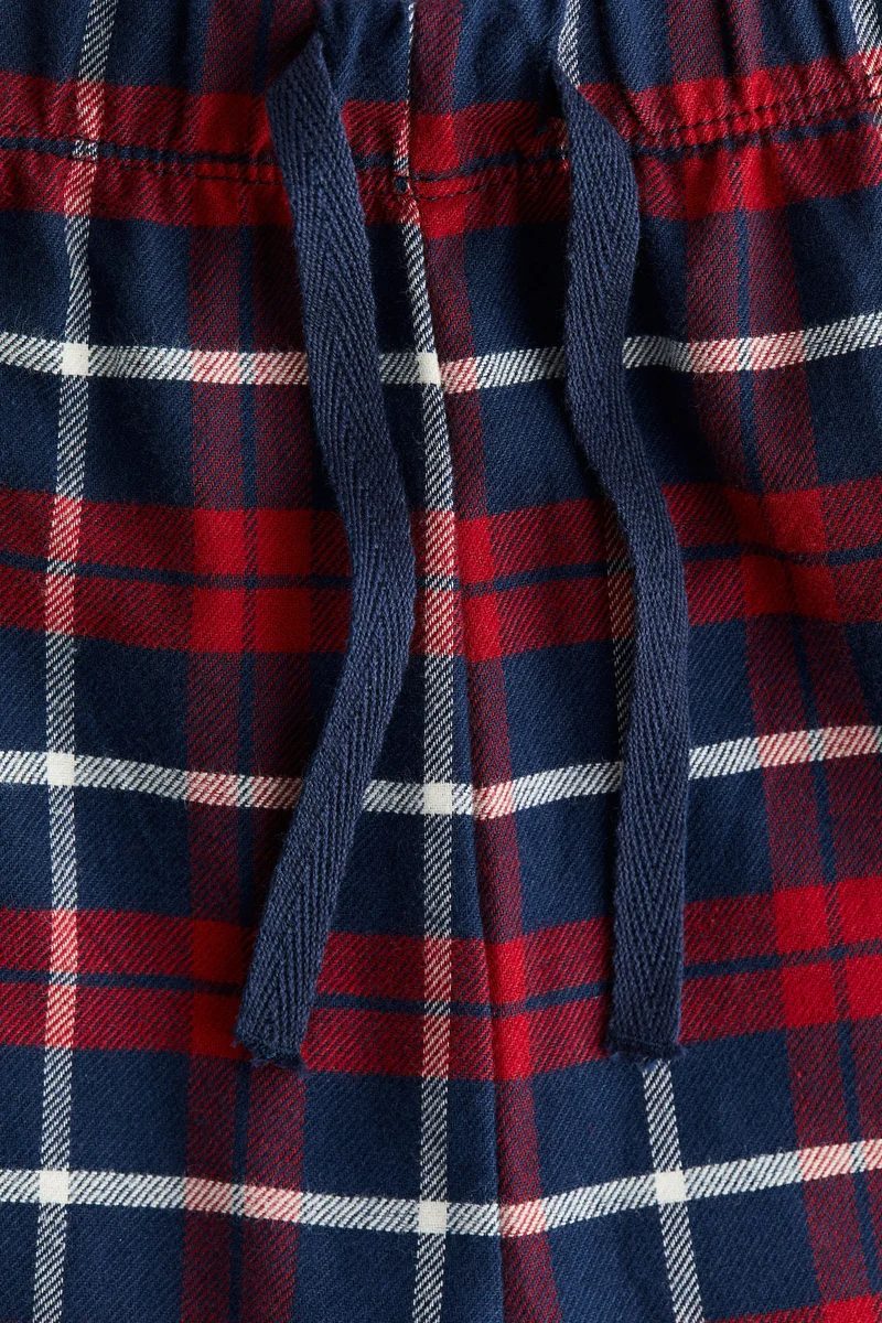 H&M Cotton poplin trousers