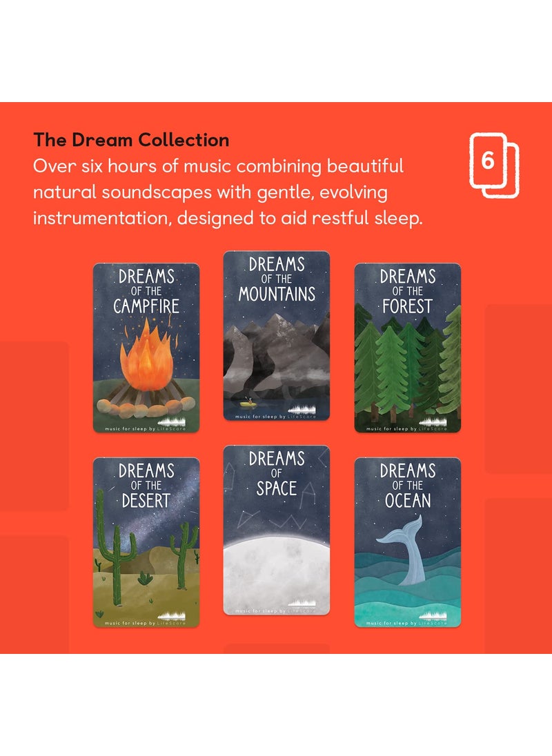 YOTO Yoto The Dream Collection by LifeScore – 6 Kids Musical Cards for Use Player & Mini Audio Player, Educational Screen-Free Listening with Relaxing Naptime & Bedtime Music for Winding Down  - Image 2