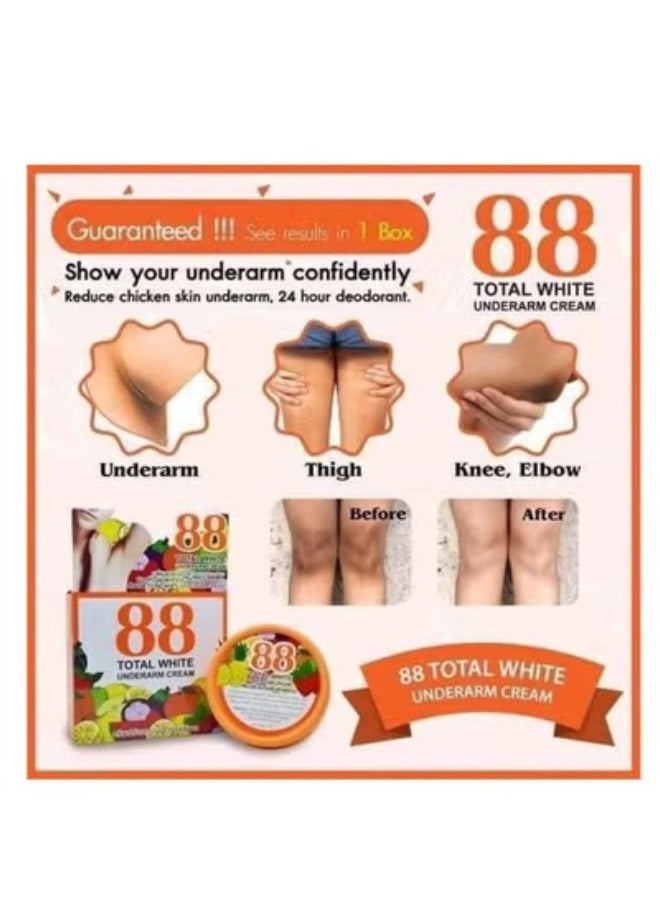 توتال وايت 88 88 كريم توتال وايت التايلندي لتفتيح تحت الإبط الاصلي-35 جم - Image 4