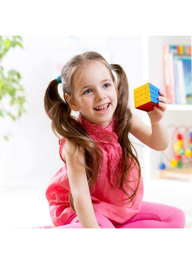 D-FantiX - D-FantiX Cyclone Boys JiSu(Topspeed) G4 Speed Cube 4x4 Stickerless Smooth Magic Cube Puzzles (60mm) - Image 1