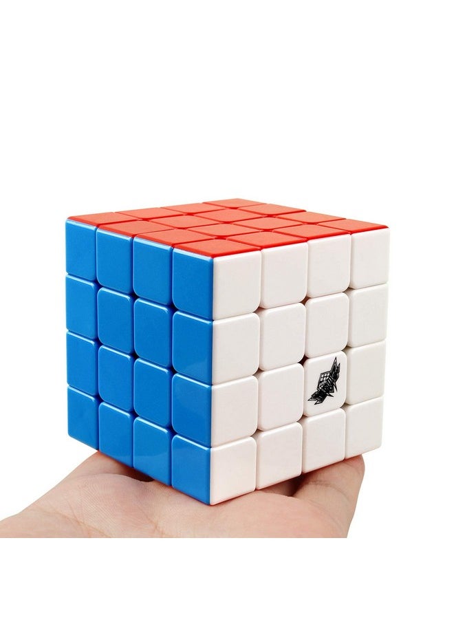 D-FantiX - D-FantiX Cyclone Boys JiSu(Topspeed) G4 Speed Cube 4x4 Stickerless Smooth Magic Cube Puzzles (60mm) - Image 1