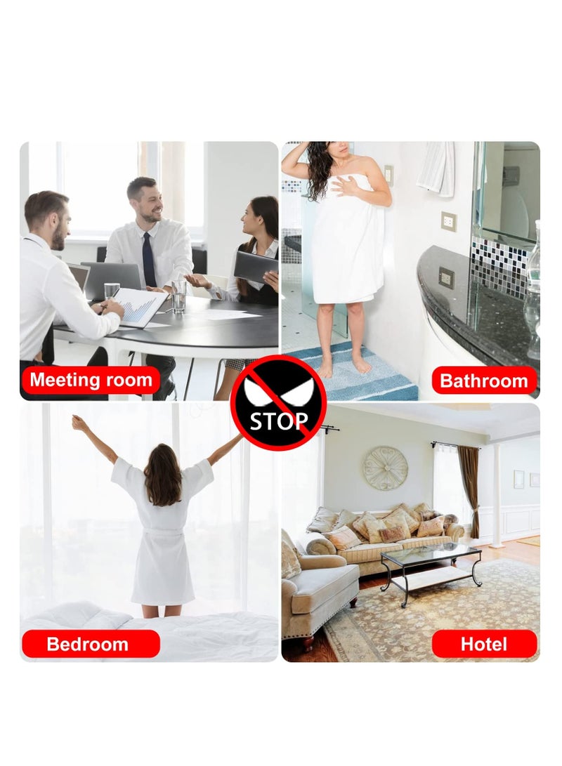 Excefore Hidden Camera Detectors, Infrared Detector, Hotel Anti - Camera Anti - Peeping Tool, Camera Detector, Anti - Monitoring Inspection Detector for Hotel Bathroom, Scan Camera - Image 4