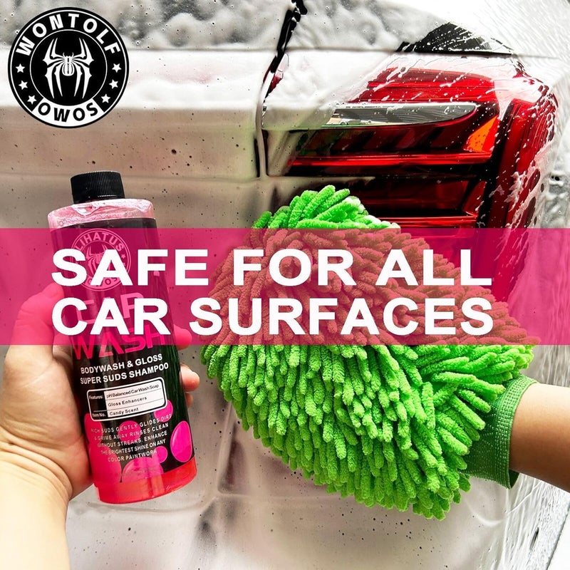 Wontolf Premium Grade Car Clay Bar Auto Detailing Kit, Clay Luber, Butter Wet Wax, Car Wash Soap - Complete Clay System Car Washing Detailing Kit- Maximum Gloss & Unsurpassed Slickness(9 Items) - Image 3