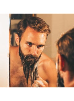 Zeus Beard Wash & Beard Conditioner Set with Green Tea for Men, Soften, Hydrates & Moisturizes - MADE IN USA (Verbena Lime)  - Image 4