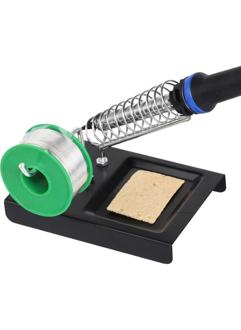 Elektromall 3 Piece Large Size Black Soldering Iron Stand - 1 Piece  - Image 1