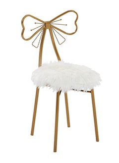 FFD Golden Vanity Chair Makeup Stool Nordic Dressing Table Chair Butterfly Chair Dressing Table Stools Makeup Vanity Stool Makeup Chair Vanity Makeup Chair For Home Living Room Bathroom Decor