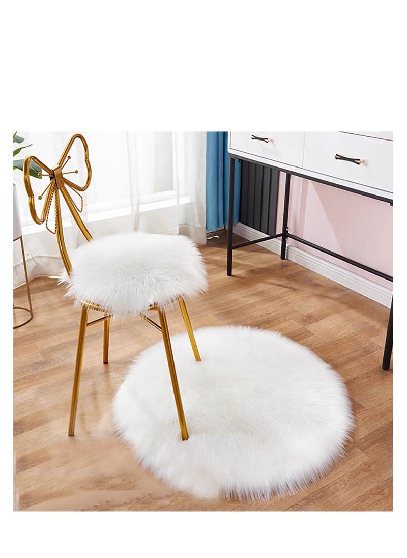 Generic - FFD Golden Vanity Chair Makeup Stool Nordic Dressing Table Chair Butterfly Chair Dressing Table Stools Makeup Vanity Stool Makeup Chair Vanity Makeup Chair For Home Living Room Bathroom Decor - Image 1