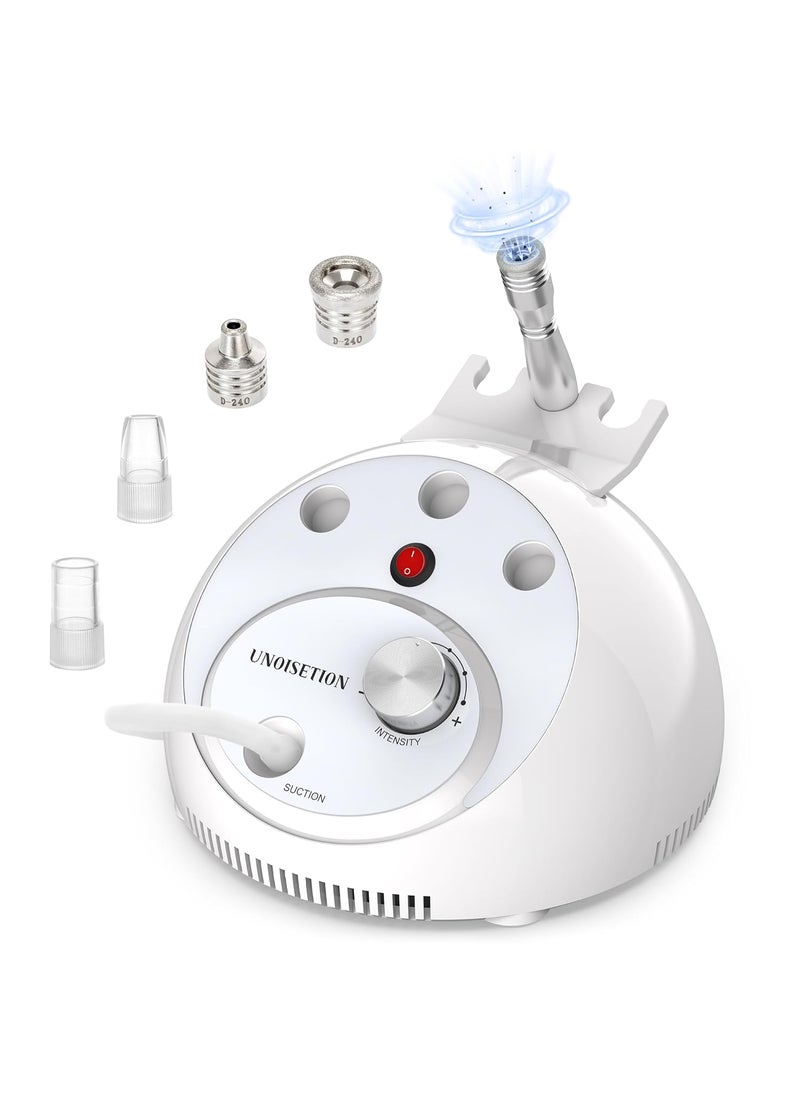 UNOISETION Athome Microdermabrasion Machine UNOISETION 2 in 1 Dermabrasion Facial Machine for Exfoliation  Blackhead Removal Diamond Micro Dermabrasion Machine for Skin Care Beauty Gifts for Women 