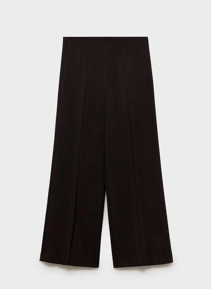 MANGO Straight Fit Suit Pants