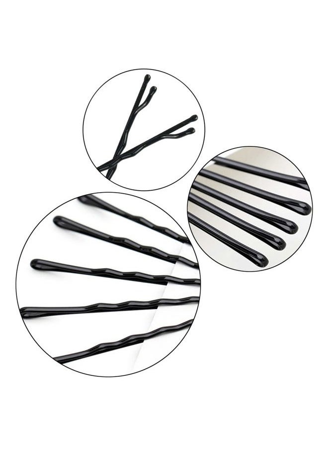 Pendulum - Bobby Pins Black For Women 420 Count With Box, YINGFENG 1.97 inch Premium Black Wavy Hair Bobby Pins, Reusable Non Slip Hair Pins, For Buns, Thick Hair Thin Hair And All Hair Types - Image 1