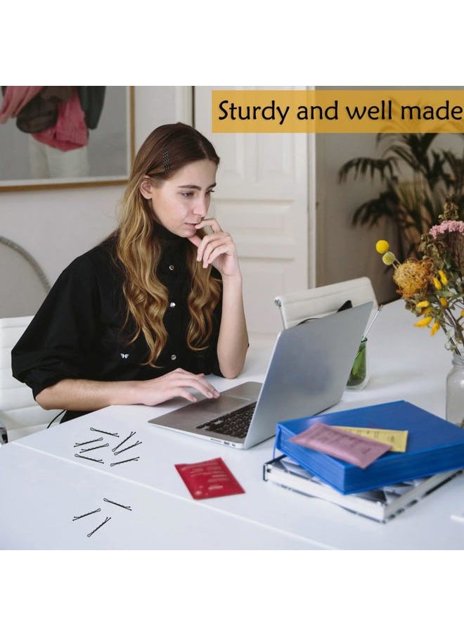 Pendulum - Bobby Pins Black For Women 420 Count With Box, YINGFENG 1.97 inch Premium Black Wavy Hair Bobby Pins, Reusable Non Slip Hair Pins, For Buns, Thick Hair Thin Hair And All Hair Types - Image 1