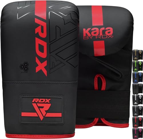 Rdx قفازات ريدكس للملاكمة، جلد مايا، حشوة، كف مهوى، تدريب ملاكمة MMA، كيك بوكسينغ، وسادات تركيز، كرة سرعة مزدوجة، للبالغين رجال ونساء - Image 1