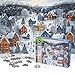 lamplig Christmas Puzzles 1000 Pieces for Adults Snow Village Jigsaw Puzzles Celebrate Christmas Puzzle Gift for Family and Friend Puzzles 1000 Piece with Letters on Back 11 Poster275x196 inch - Image 4