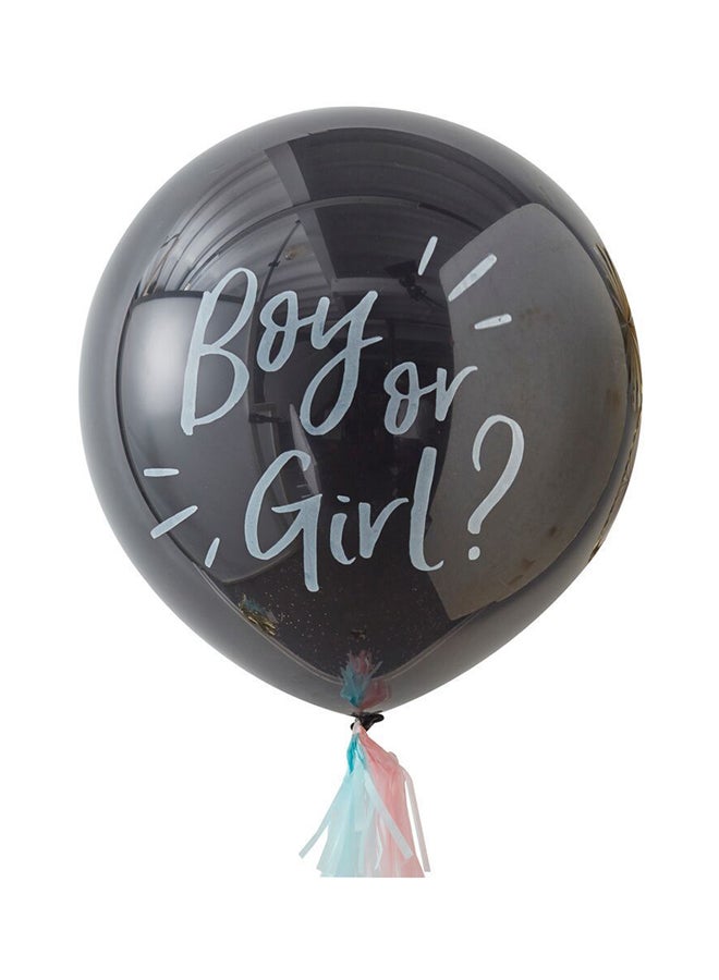 Ginger Ray Gender Reveal Boy Or Girl Balloon OB-115 - Image 1