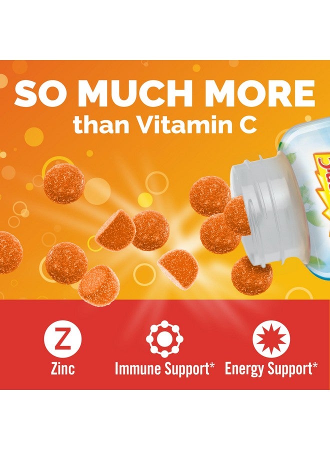 Emergen-C Emergen-C Citrus-Ginger Gummies, Turmeric and Ginger, Immune Support Natural Flavors With High Potency Vitamin C, 36 Count - Image 2