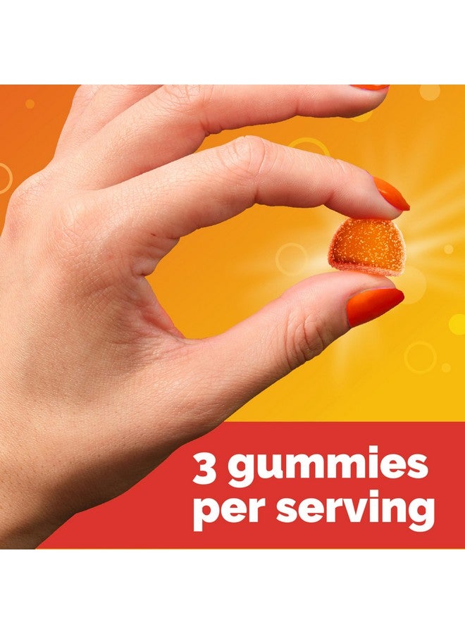 Emergen-C Emergen-C Citrus-Ginger Gummies, Turmeric and Ginger, Immune Support Natural Flavors With High Potency Vitamin C, 36 Count - Image 4