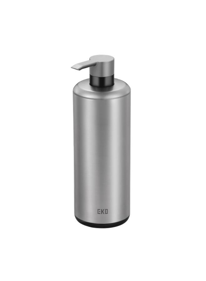 EKO Aroma Life Elegant Design Stainless Steel Soap Dispenser Silver And Black Ek6083L - Image 2
