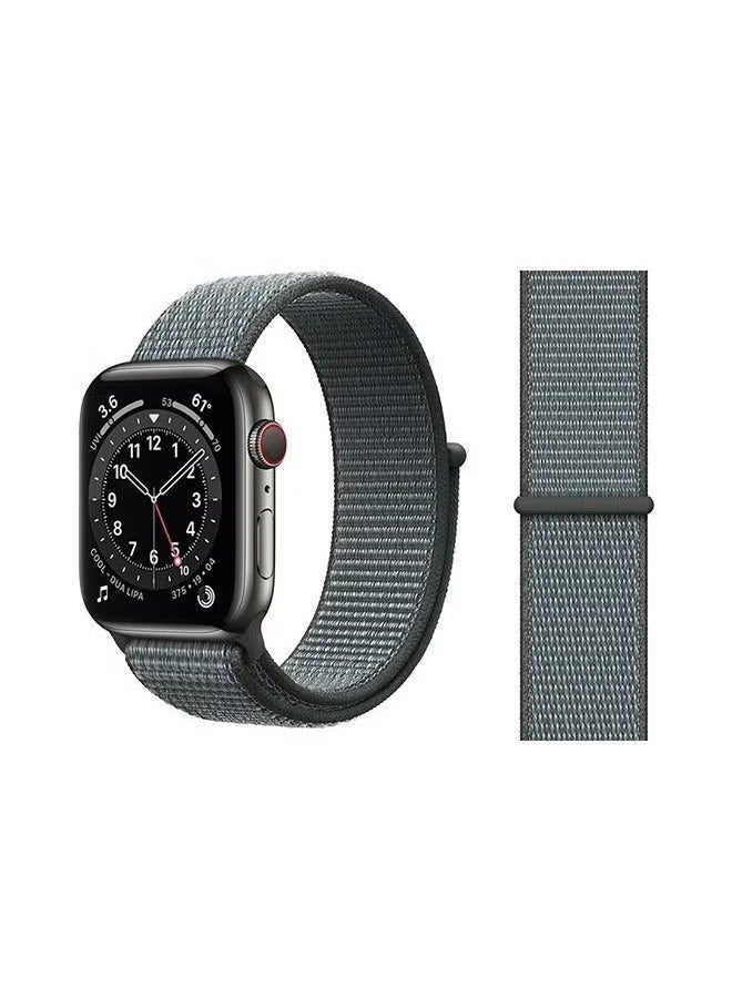 vesus Replacement Band For Apple Watch Series 6/SE/5/4/3/2/1 Storm Grey
